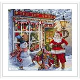 Cross stitch kit by Merejka "The Toy Shop"