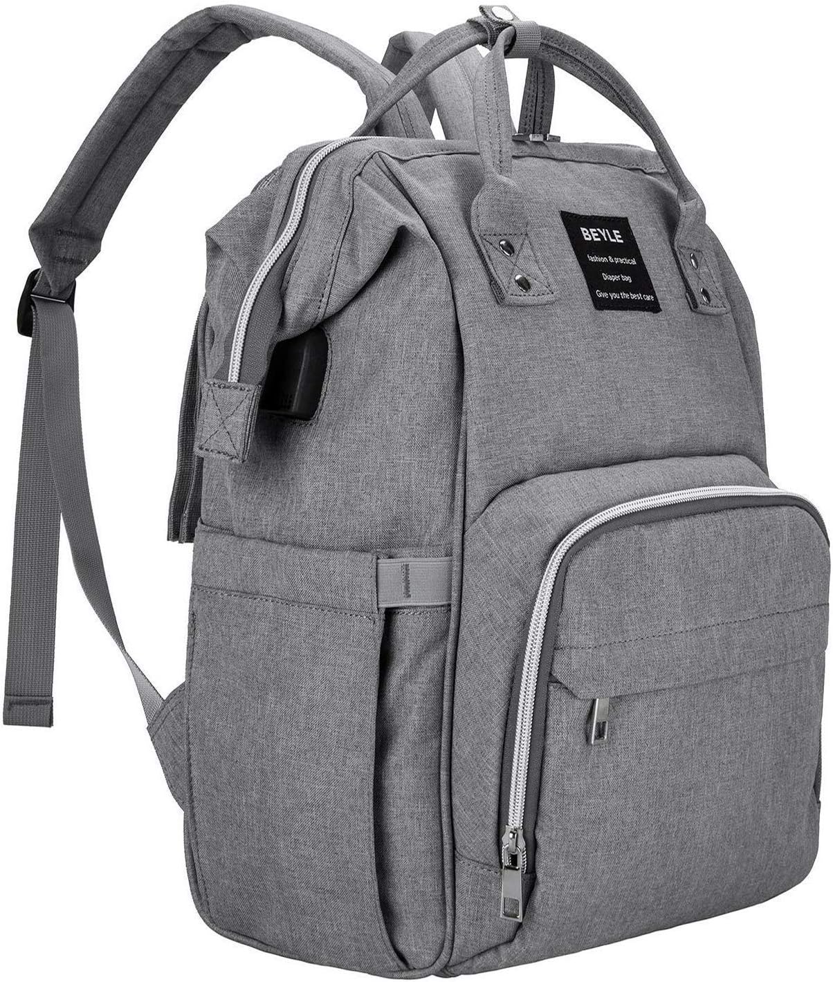 Nappy Backpack, Beyle Baby Nappy Changing Backpack Bags MultiFunction