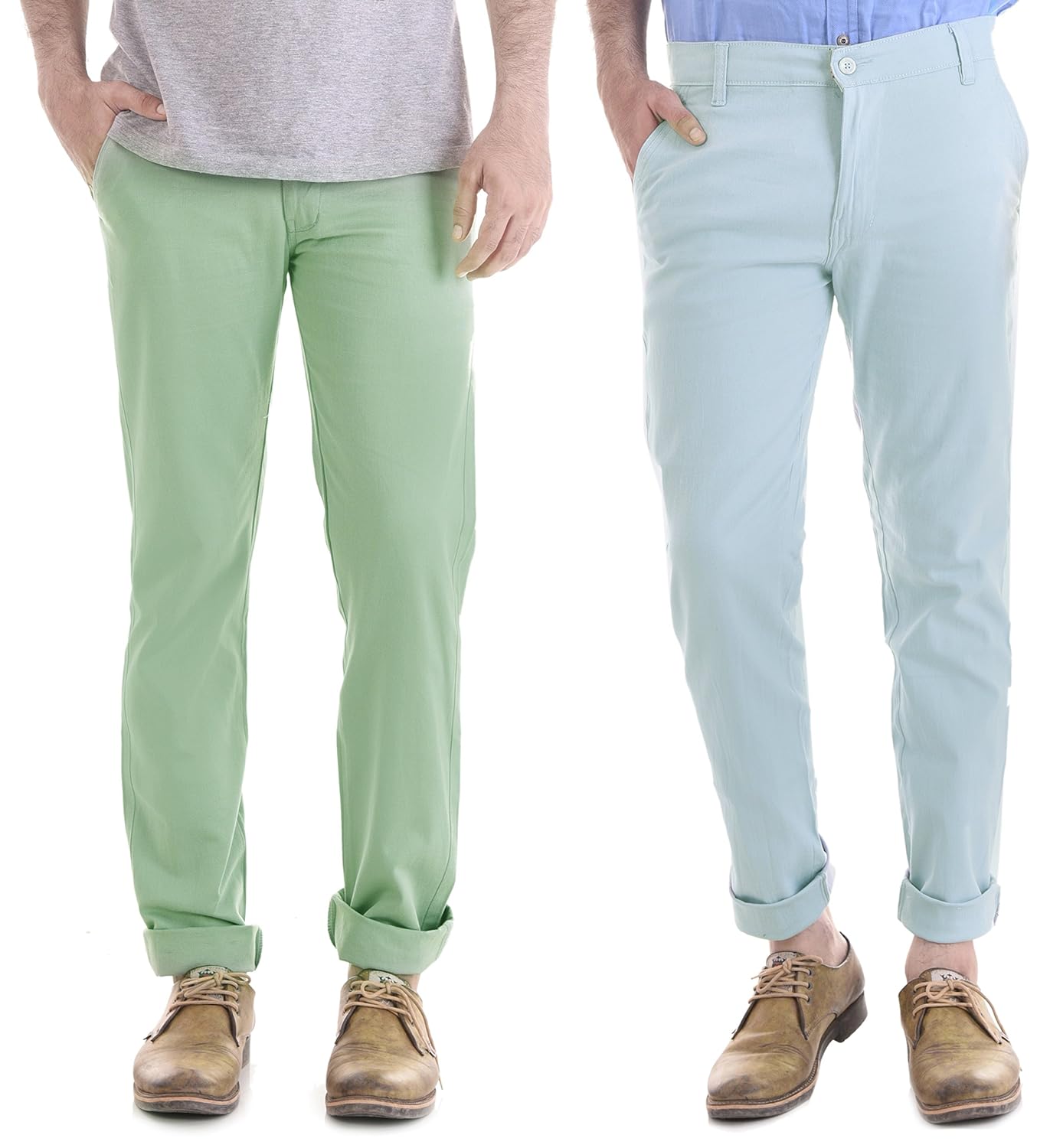 pale green chinos