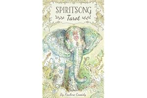 Spiritsong Tarot: 78-Card Tarot Deck with Animal Spirit Guides, Shamanic Symbolism, Hand-Drawn Visionary Artwork, Divine Guidance, 108-Page Guidebook