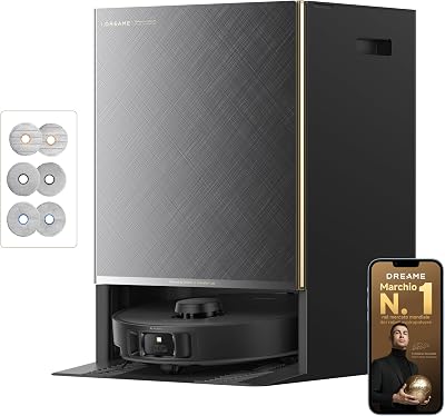 Matrix10 Pro Robot Aspirapolvere Lavapavimenti, Aspir. 30.000 Pa