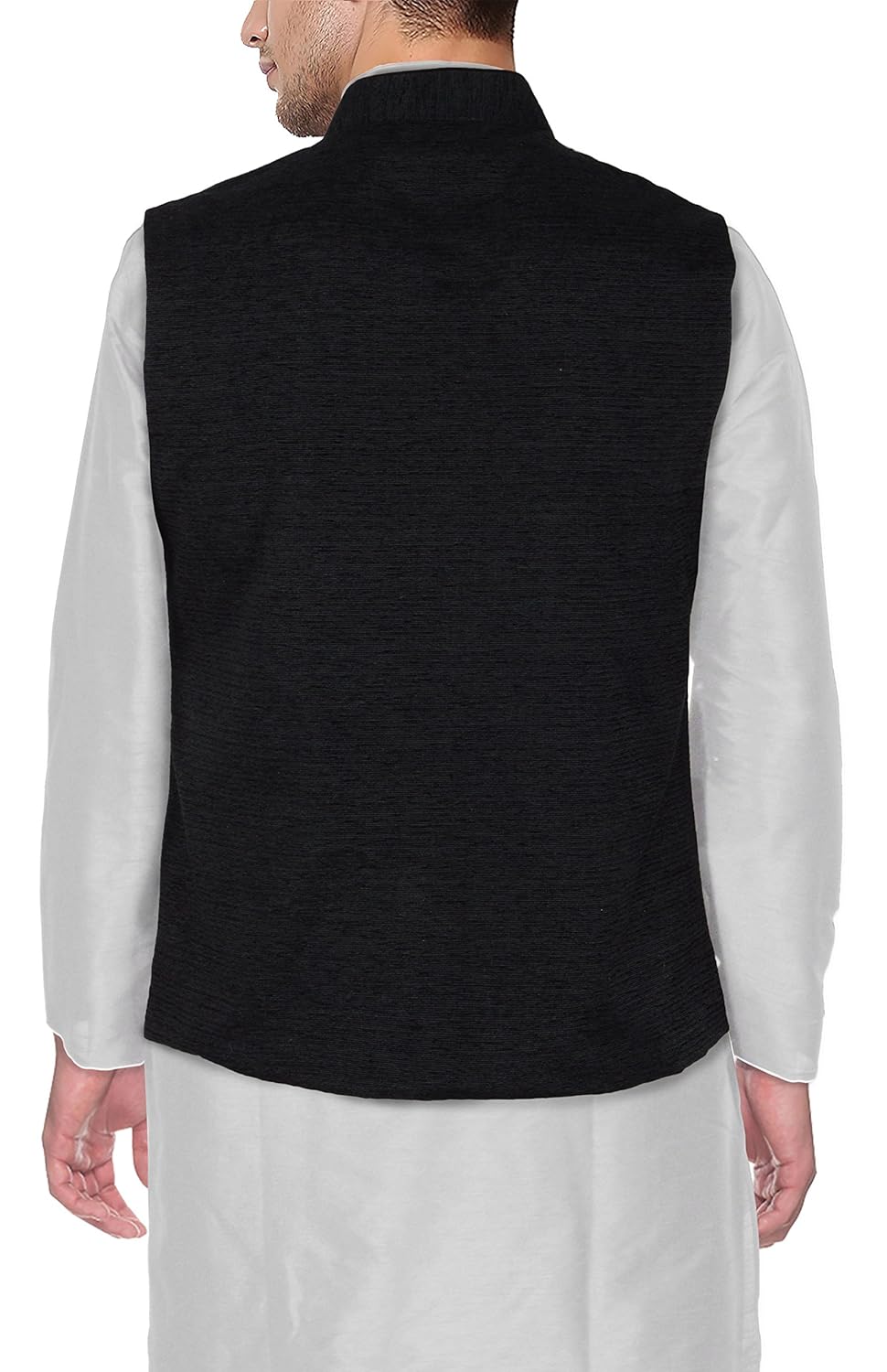 freedom fashion men's linen nehru jacket