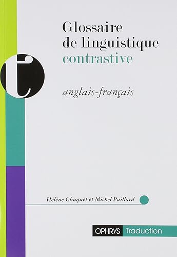 Download Glossaire de linguistique contrastive PDF