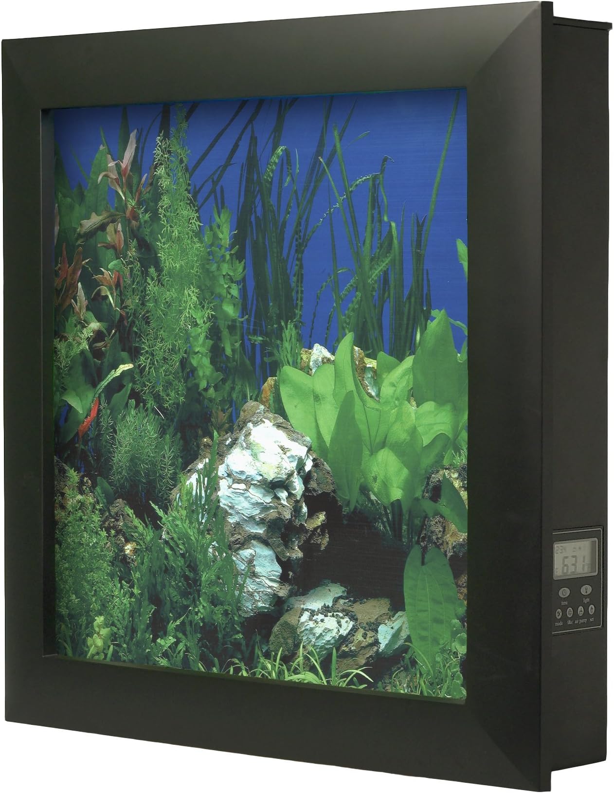 Aquavista 500 Wall Mounted Aquarium with Whitestone Background