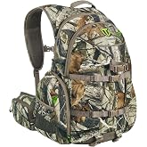 TIDEWE Hunting Backpack for Men, 40L Camo Hunting Pack for Deer Hunting | Rain Cover Included, Silent Fabric, 40L Storage, Rifle &amp; Bow Carry System, Multi-Pocket Organization, Next Camo G2