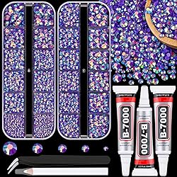 Resin Jelly Rhinestones for Crafting with B7000