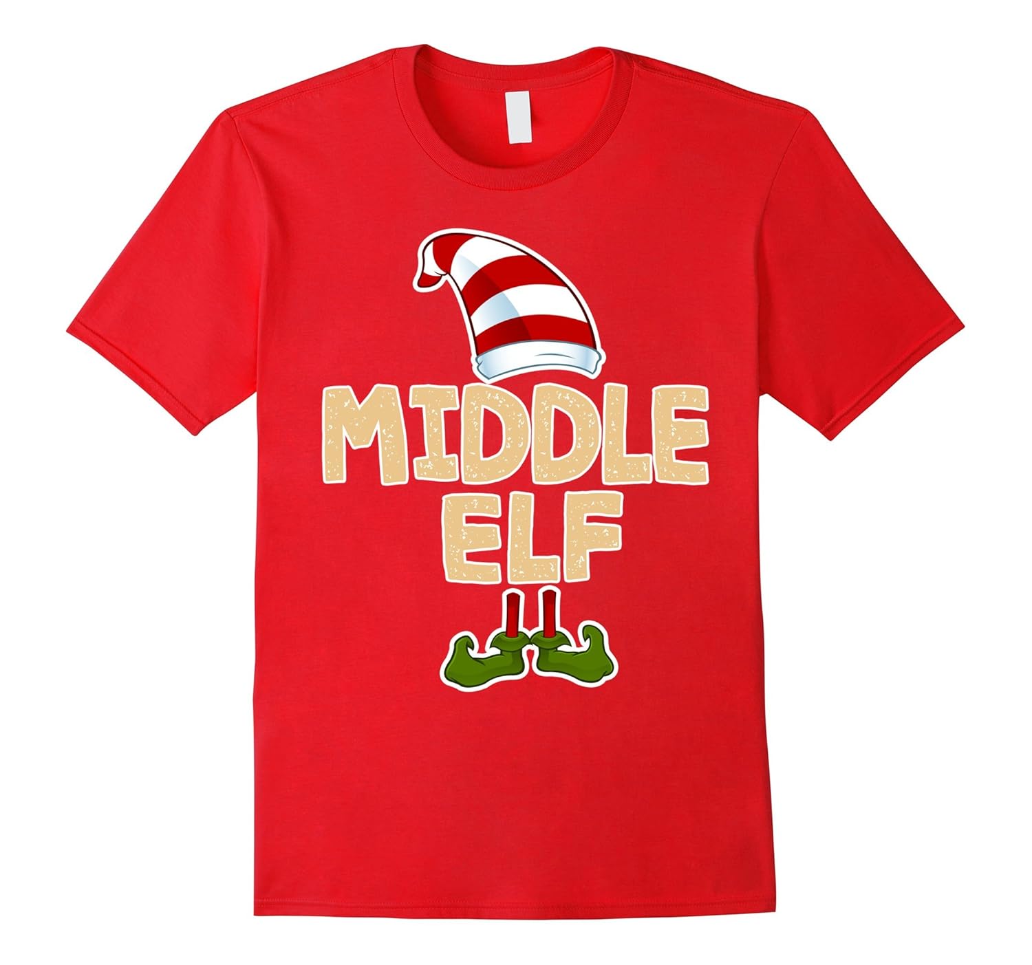 Middle Elf T-Shirt Funny Merry Christmas Costume Gift Shirt-ANZ