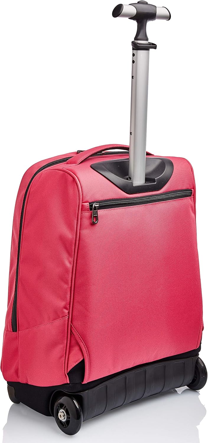 2 in 1 con Spallacci per uso Zaino Rosa Trolley Invicta Benin Eco-Material  Valigeria Zaini outlookplanningdevelopment.com.au