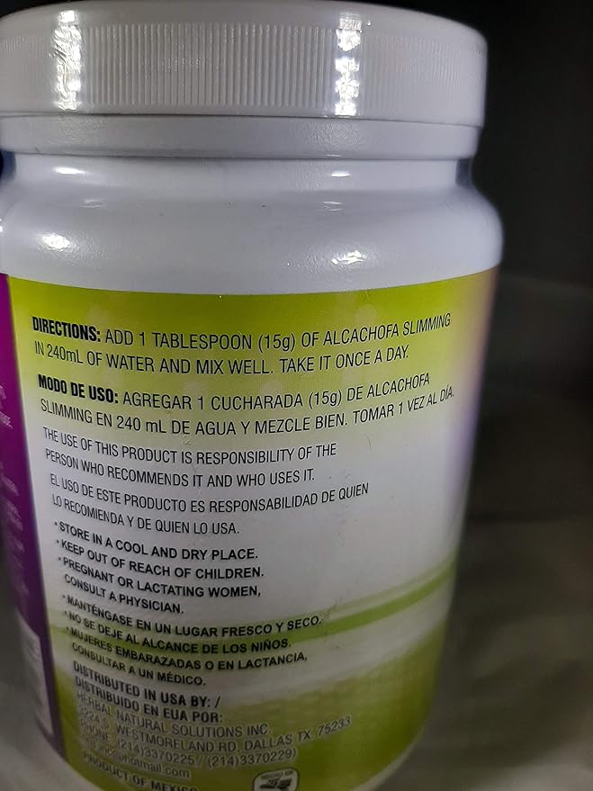 Amazon Com Alcachofa Slimming Health Personal Care