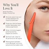 Kitsch Dermaplane Razor for Women Face Coral 12 pcs view 3