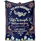 Aeekdook Best Friend Birthday Gifts for Women, Friendship Gifts for Women on Christmas, Unique Gift for Best Friend,Bestie,BBF- Friends Blanket 50''x60''