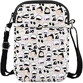 G2TUP Anime Crossbody Bag Anime Lovers Fans Gifts I'll Murder You Gifts Anime Shoulder Bag