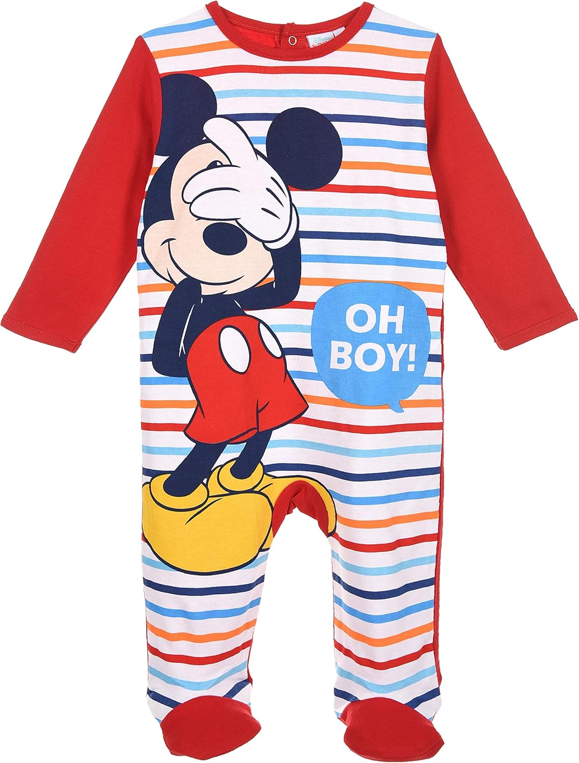 Mickey Mouse BabyBoys Long Pajamas Amazon.co.uk Clothing