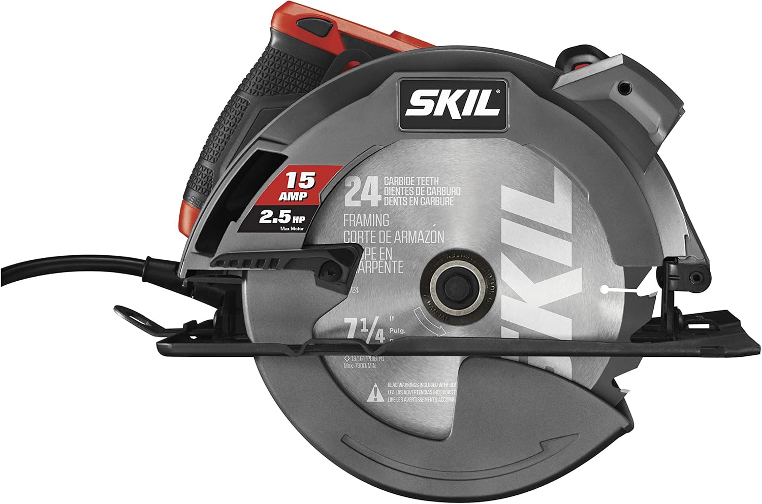 SKIL 5280-01 15-Amp 7-1/4-Inch Circular Saw with Single Beam Laser Guide - - 