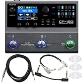 Valeton GP-180 Multi-Effects Guitar Processor with HD Pedal, Cab Modeling, 200+ Effects, IR &amp; NAM, Looper, Drum Machine, USB Interface Tonebird Bundle