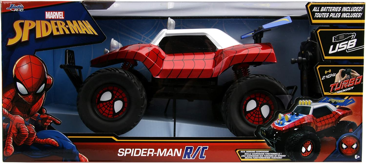 spiderman remote control car amazon