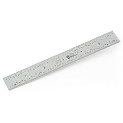 StewMac Shop Rule Precision Ruler, Measures in Inches