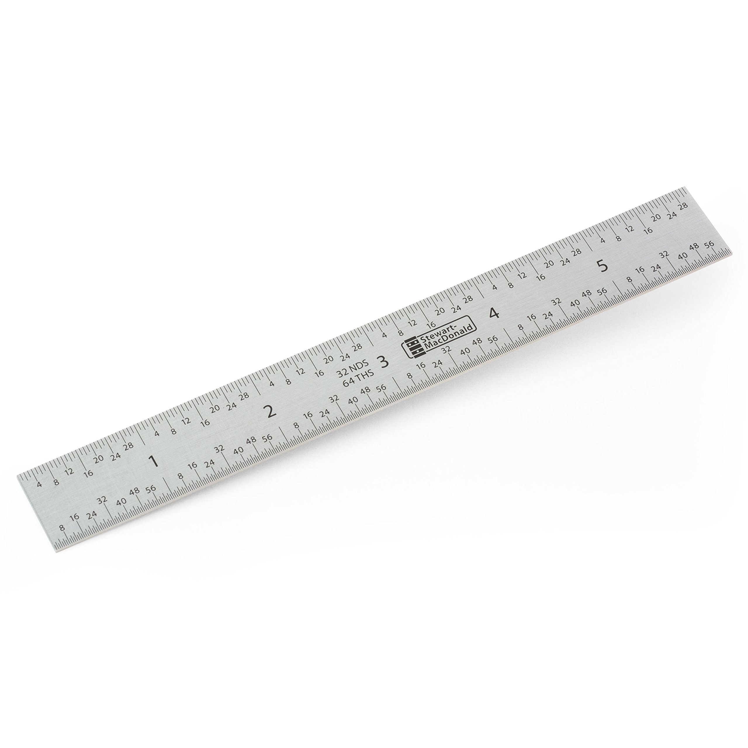 StewMac Shop Rule Precision Ruler, Measures in Inches