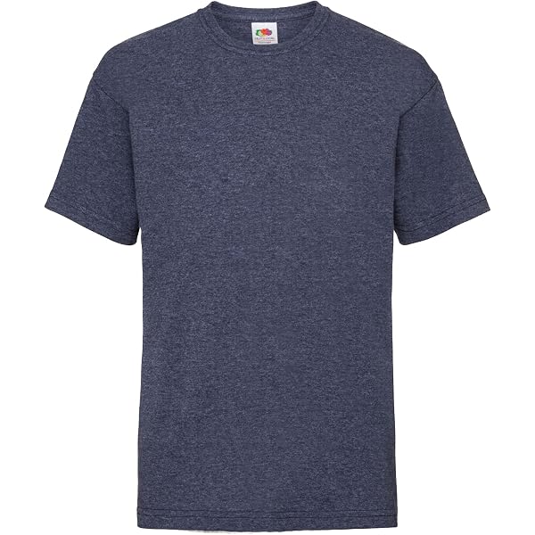 Fruit Of The Loom Big Girls' Valueweight Short Sleeve T-Shirt - Heather Gray (Size 3-4)