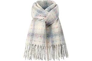 LOIYADN Winter Scarf for Women - Premium Blanket Scarf for Women Winter, Cozy Fashion Scarves Accessory 78.7"x24.8"