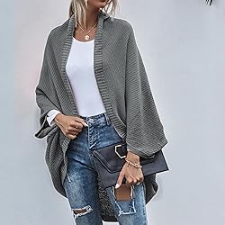 ADJHDFH Plus Size Sweaters Boho Dusters For Women