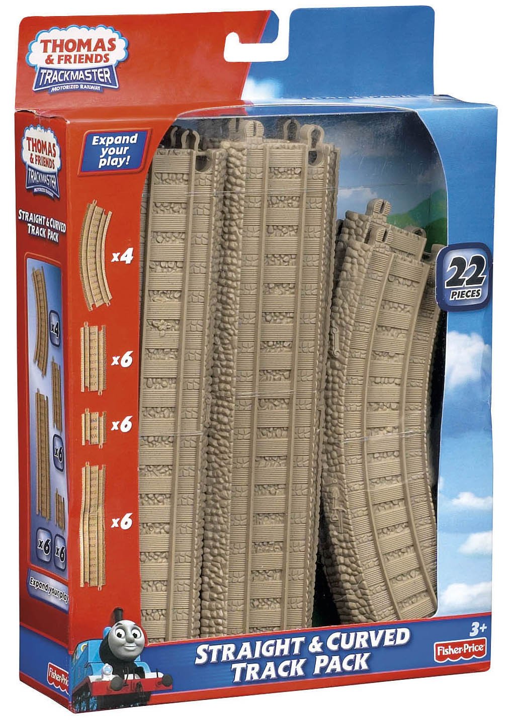 trackmaster straight track pack