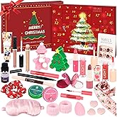 Meaicezli Advent Calendar 2025 for Teen Girls, Beauty Advent Calendar with Makeup & Bathroom Set, 24 Days Christmas Countdown Gift, Make Up Skincare Xmas Holiday Wishlist