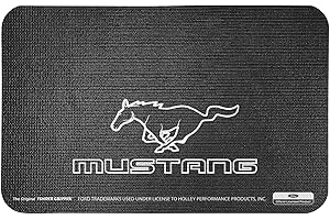 Fender Gripper Fender Cover with Ford Running Pony Logo | Offically Licensed by Ford Motor Company | Universal Fit | Standard Size 22" X 34" | FG2105