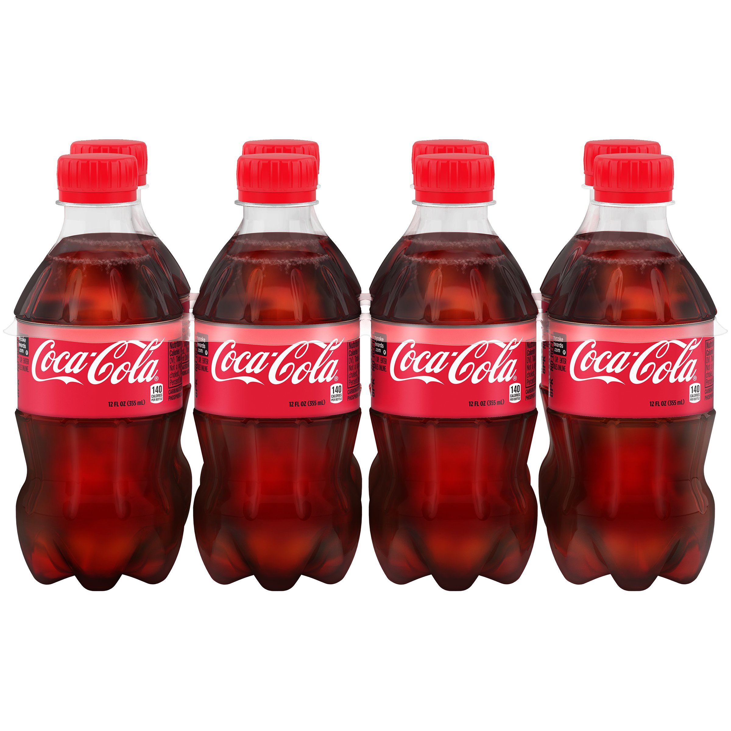 Coca-Cola Soda Soft Drink, 12 fl oz, 8 Pack - Image 4