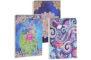 Bondream 3 Pack Adult Coloring Books,Flower,Mandalas &Animal Patterns and Designs for Adults Relaxation,Coloring Books for Women to Relax, Anxiety and Depression