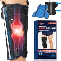 Amazon.com: FEATOL Inmovilizador de rodilla de 3 paneles para ...