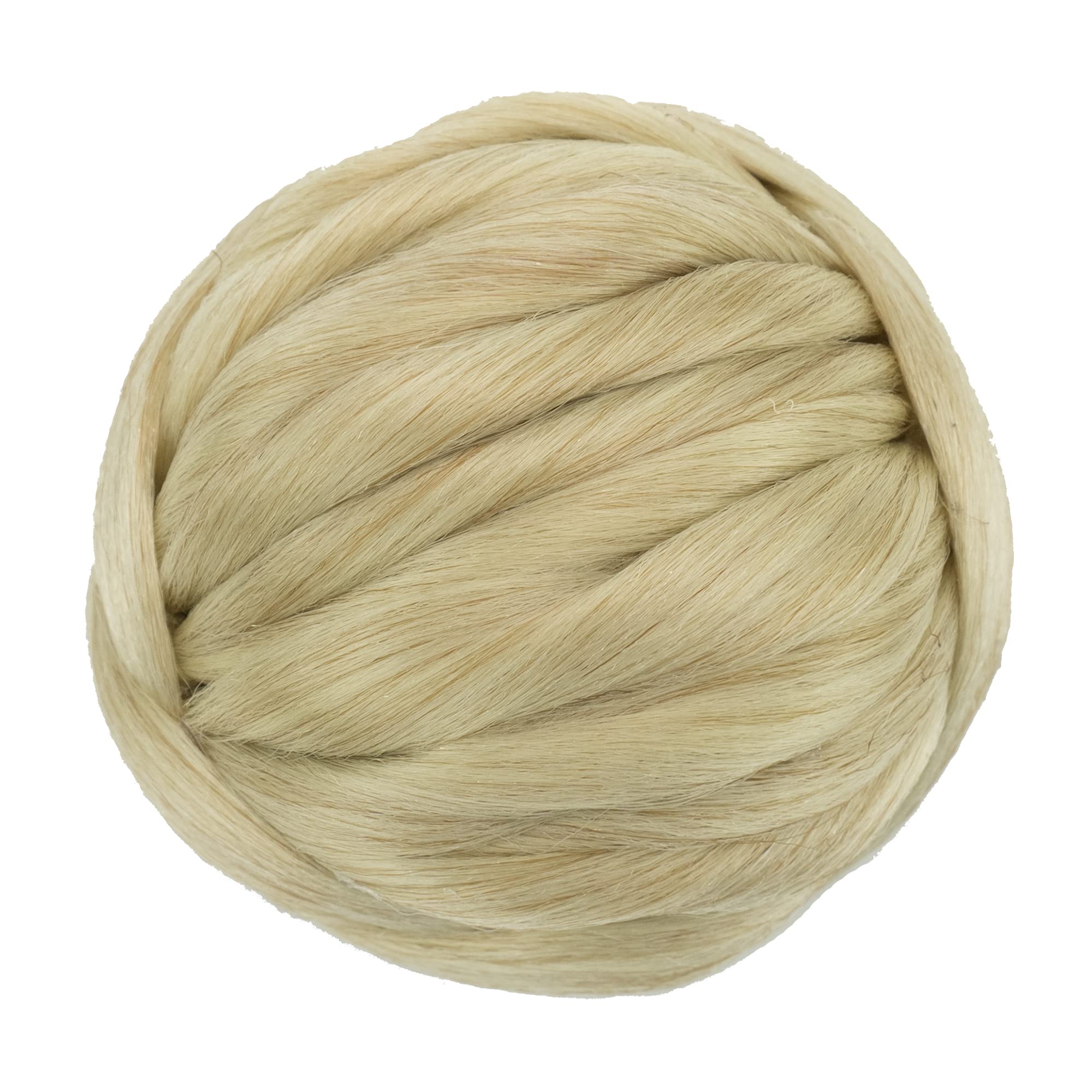 IMISSU Braided Chignon Dancer Hair Cover Donut Hairpieces Scrunchies Hair Bun Wig Updo Wedding Party for Women (M2 Dirty Blonde)