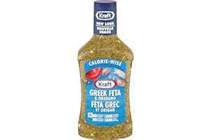 Kraft Greek Feta and Oregano Salad Dressing, Calorie Wise