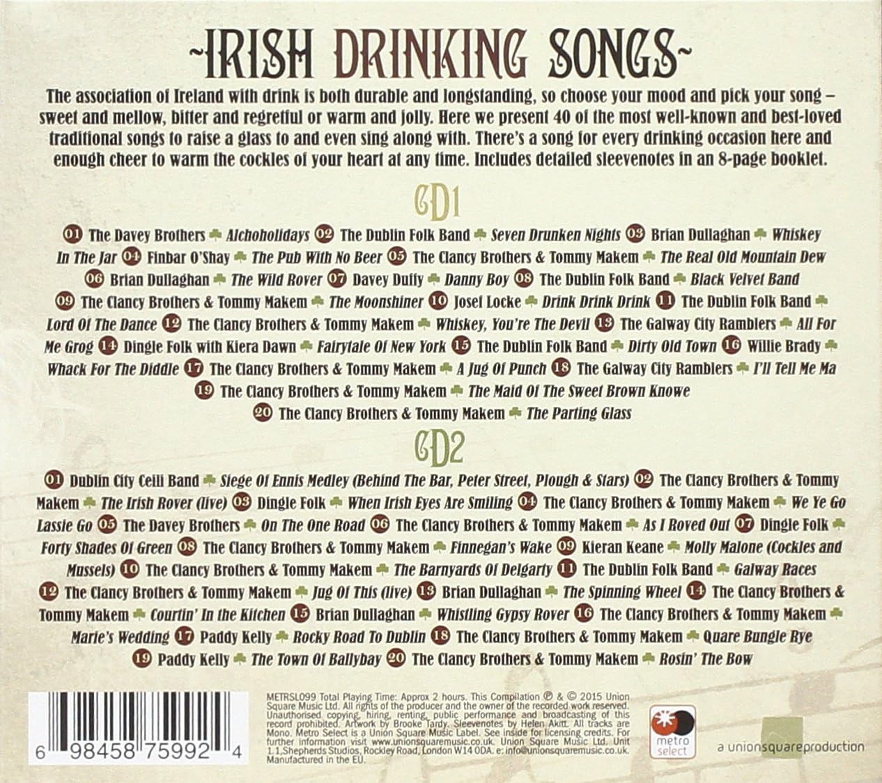 Irish Drinking Songs - Image 3