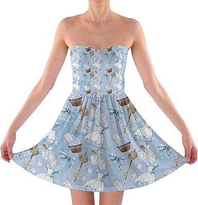 alice in wonderland skater dress