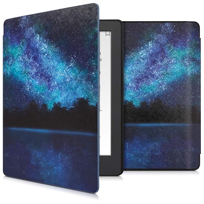 kwmobile Kobo Aura H2O Edition 2 Hülle - Kunstleder eReader Schutzhülle Cover Case für Kobo Aura H2O Edition 2