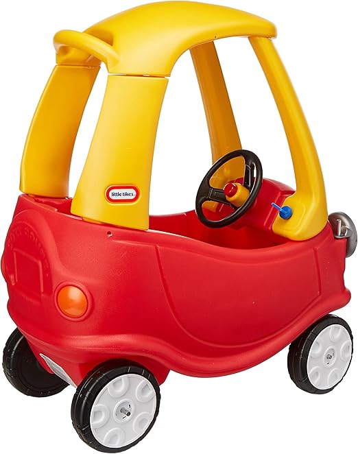 little tikes, Cozy Coupe, Juguete Vehículo Infantil, Carro Montable para Niño, Diseño Elegante, Fácil Maniobrabilidad, Tamaño 29.50''L x 16.50''W x 33.50''H, Color Rojo: Amazon.com.mx: Juegos y juguetes
