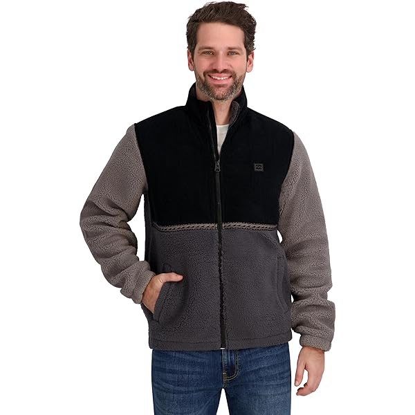 TravisMathew Men's Upgraded Fleece CS Black/Coronet XL at Amazon