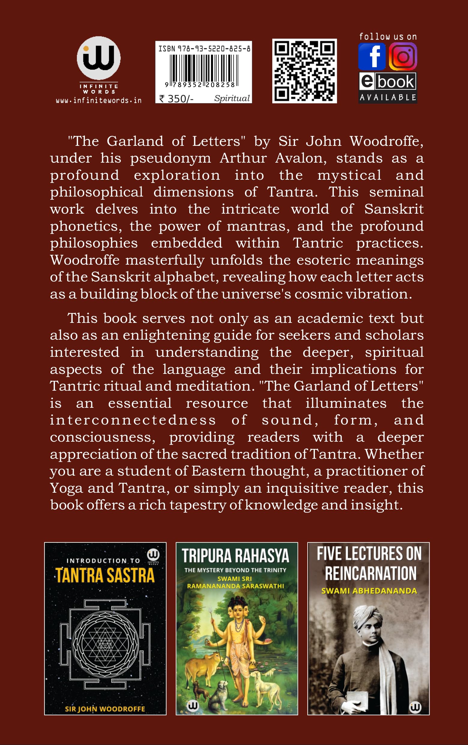 The Garland of Letters | Studies in the Mantra-Sastra (Varnamala) | Tripura Rahasya | त्रिपुरा रहस्य | Advaita Vedanta Philosophy | अद्वैत वेदांत | ... Parashuram Kalpa Sutra परशुराम कल्प सूत्रम् 4