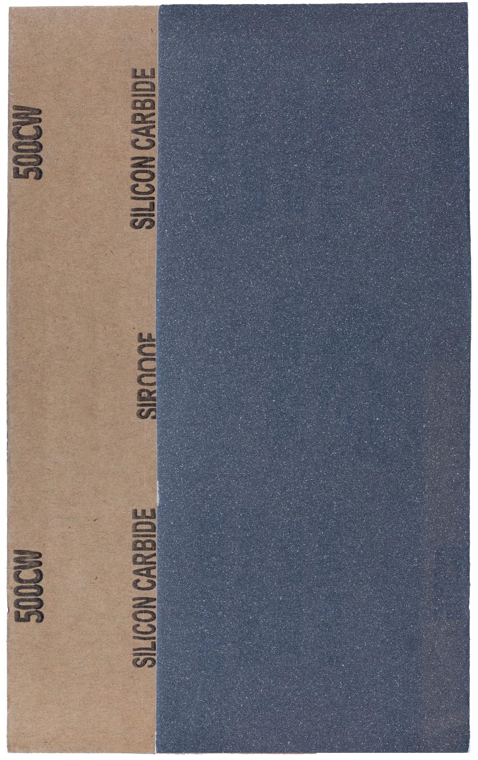 YoiYee 500 Grit Wet & Dry Sandpaper Sheets, 23 x 9.5cm, Fine Abrasive Sand Paper Roll for Wood, Metal, Plastic, Glass, Stone and Wall Sanding, 10 Pack