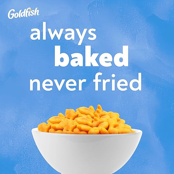 GOLDFISH BABY CHEDDAR CHEESE CRACKERS, 7.2 OZ BAG