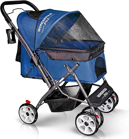 dog stroller reversible handle