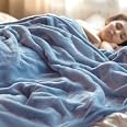 Bedsure Fleece Blankets Queen Size for Bed - GentleSoft Warm, Cozy, Soft & Thick Blanket for Winter, Heavy 500Gsm Anti-Static