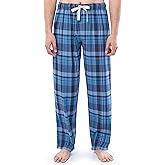 IZOD Men's Poly-rayon Yarn-dye Woven Sleep Pant Pajama Bottom