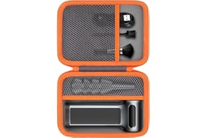 khanka Hard Storage Case for WOLFBOX MF200 Electric Air Duster, Compatible with Wolfbox MF200 Air Compressor and Accessories, Case Only