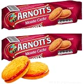 Arnott's Monte Carlo Jam &amp; Cream Biscuits 250g (2 Pack)