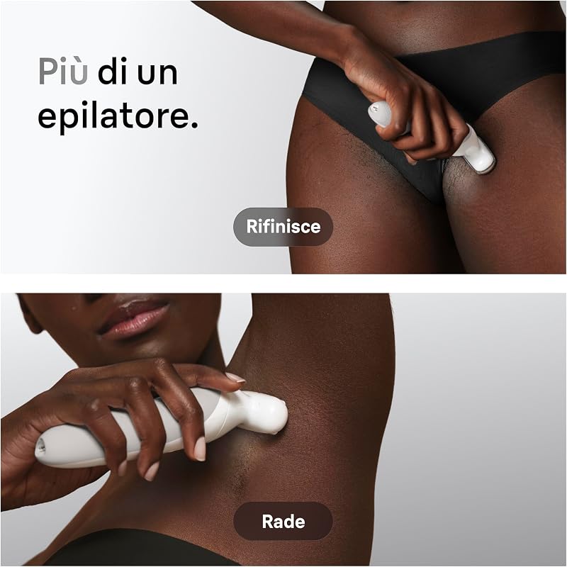 Silk-Épil 9 Epilatore Elettrico Donna, 9-041 Argento