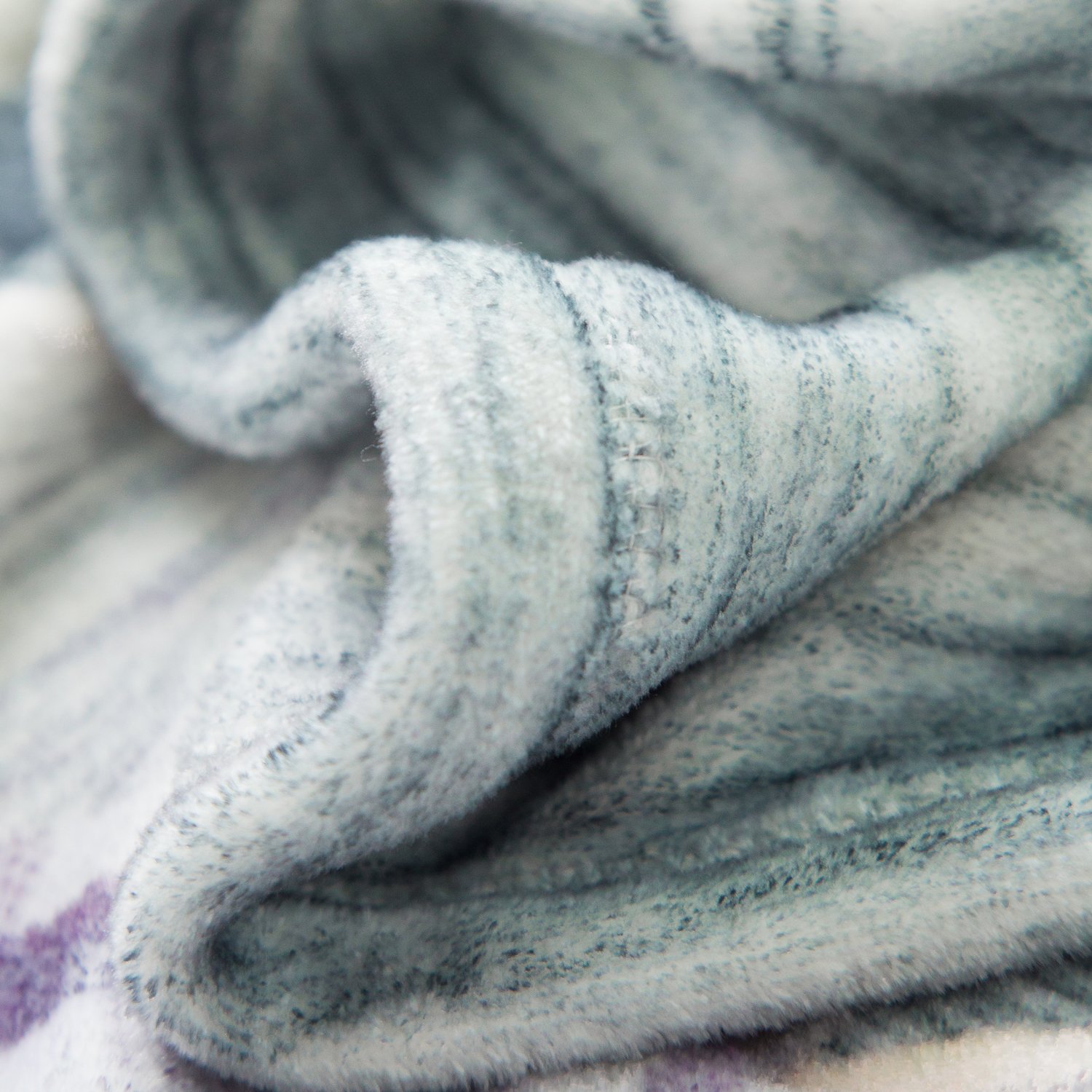 Printed Flannel Throw Blanket \