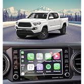 PZSWUXIE Screen Protector for 2020 2021 2022 2023 Toyota Tacoma SR 7&rdquo; | Tempered Glass Protective Film, 9H Hardness, Anti-Fingerprint, Anti-Bubble, HD Clear Accessories(Not for SR5/TRD/Limited 8&rdquo;)