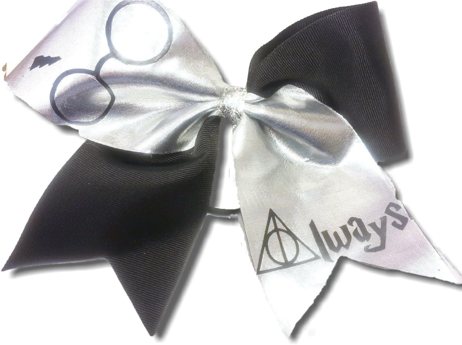 Cheer bows Always Harry Sliver Potter spandex Hair Bow